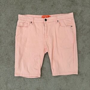 2X Pacific Blue Strech Denim Shorts. Sz 38